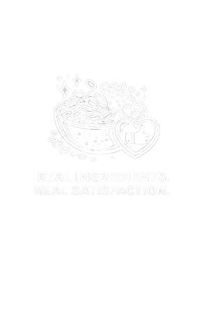 REAL INGREDIENTS.
REAL SATISFACTION.