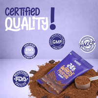 Whey Protein Single Serving Sachet | 24g Protein | Chocolate Flavor
