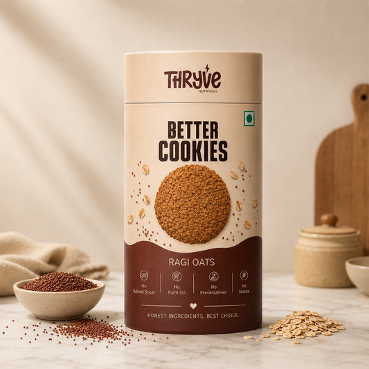 Ragi Oats Biscuits | Sugar-Free, Butter-Made, No Maida
