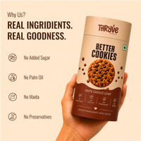 Oats Choco Chip | Sugar-Free, Butter-Made, No Maida